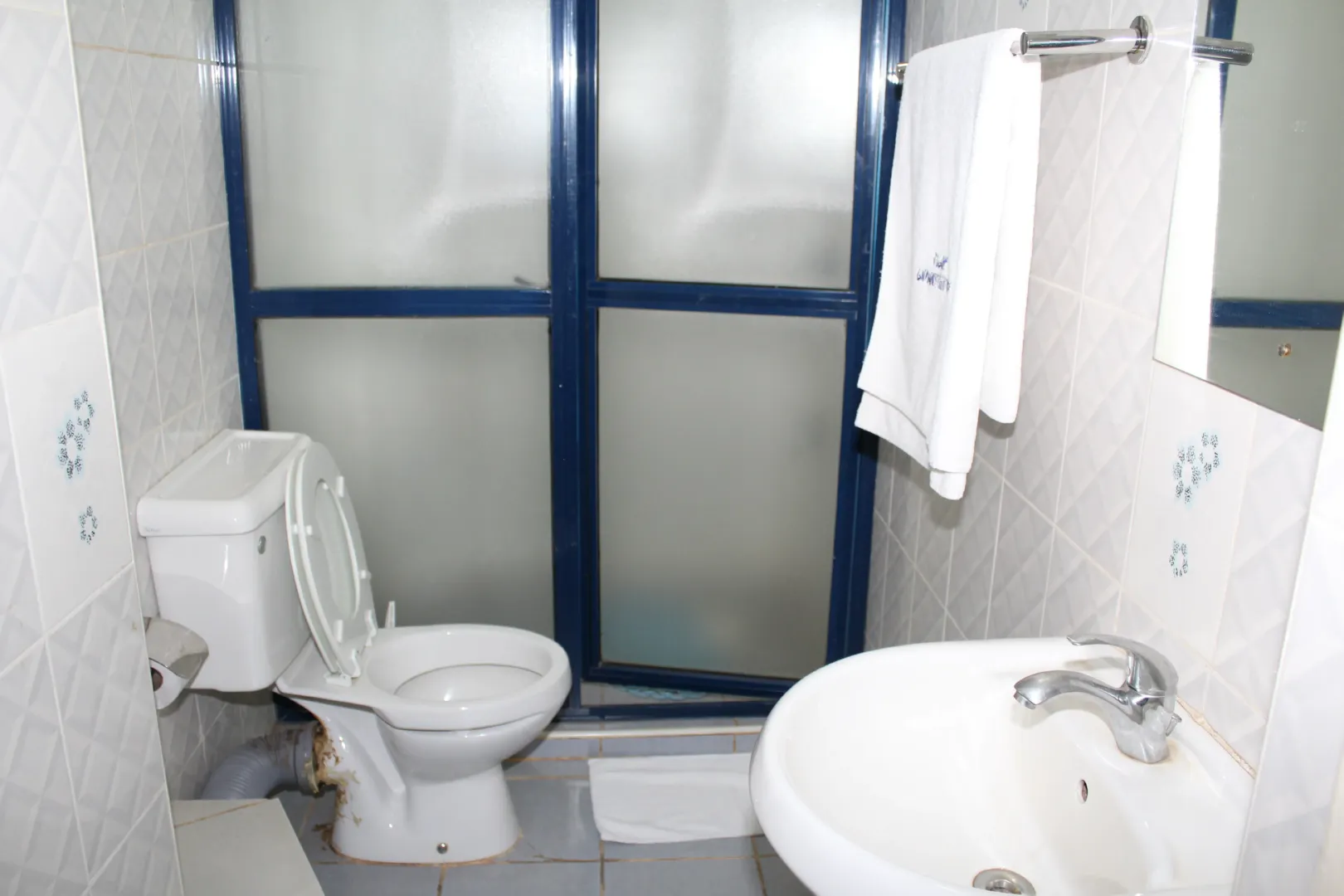 A well-appointed bathroom with luxury toiletries.